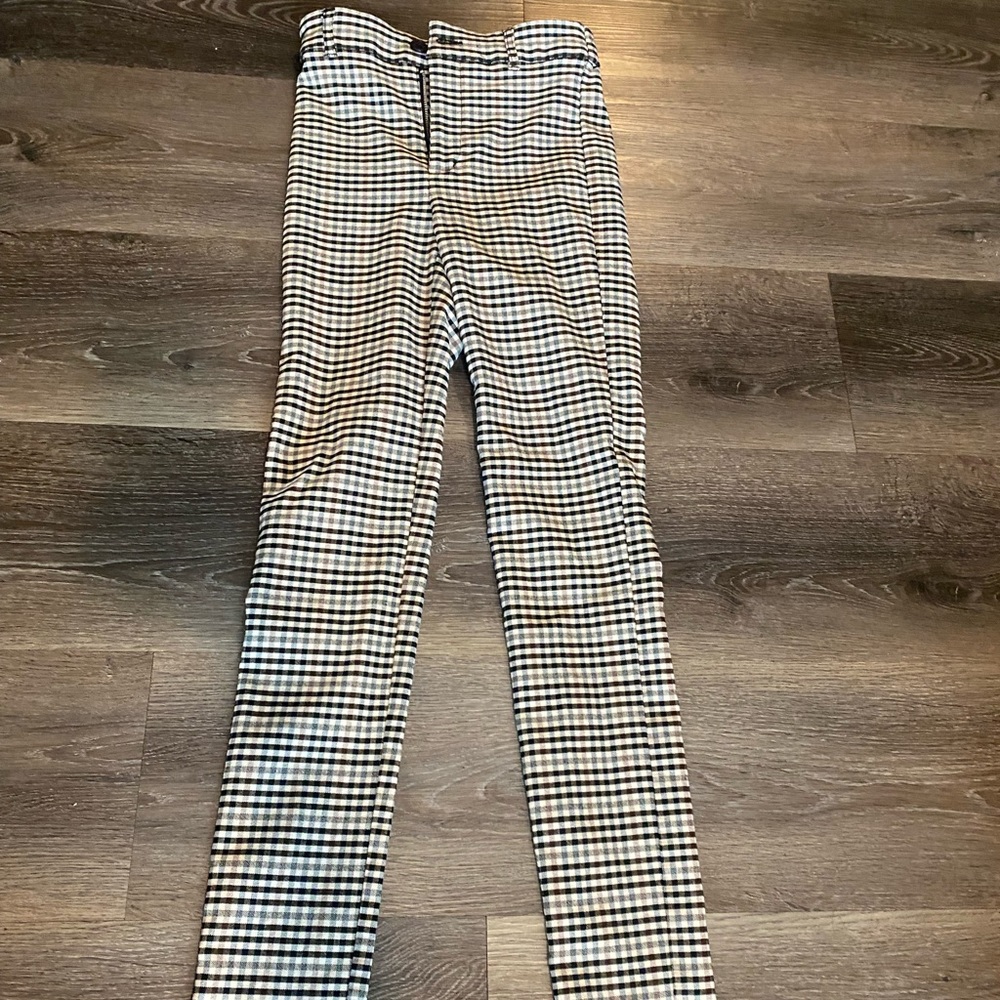 plaid pants- garage